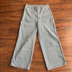 Pinstripe conductor pants